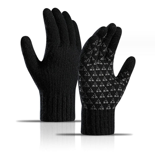 USB-beheizbare Strickhandschuhe – Touchscreen-kompatibel