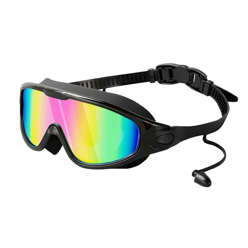 Weitwinkel-Schwimmbrille mit Antibeschlag- und UV-Schutz 