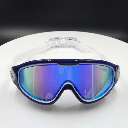 Weitwinkel-Schwimmbrille mit Antibeschlag- und UV-Schutz 