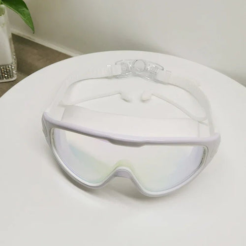 Weitwinkel-Schwimmbrille mit Antibeschlag- und UV-Schutz 