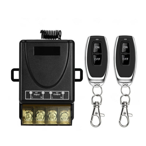 Drahtloses Fernbedienungs-Schalter- und Empfängerset, keine Verkabelung erforderlich 